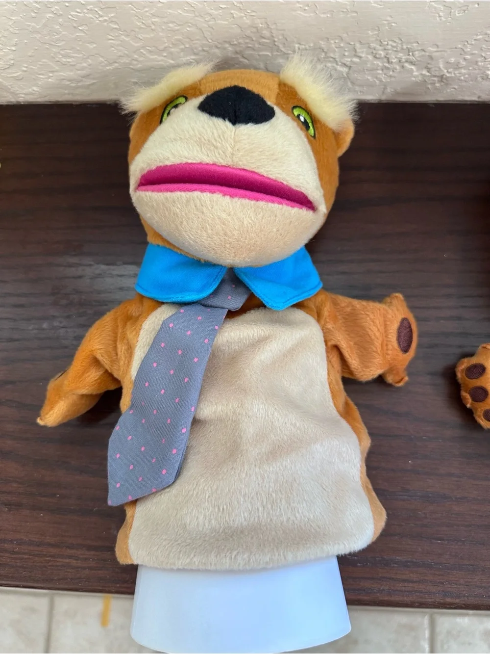Lakeshore Goldilocks and the three Bears puppet set